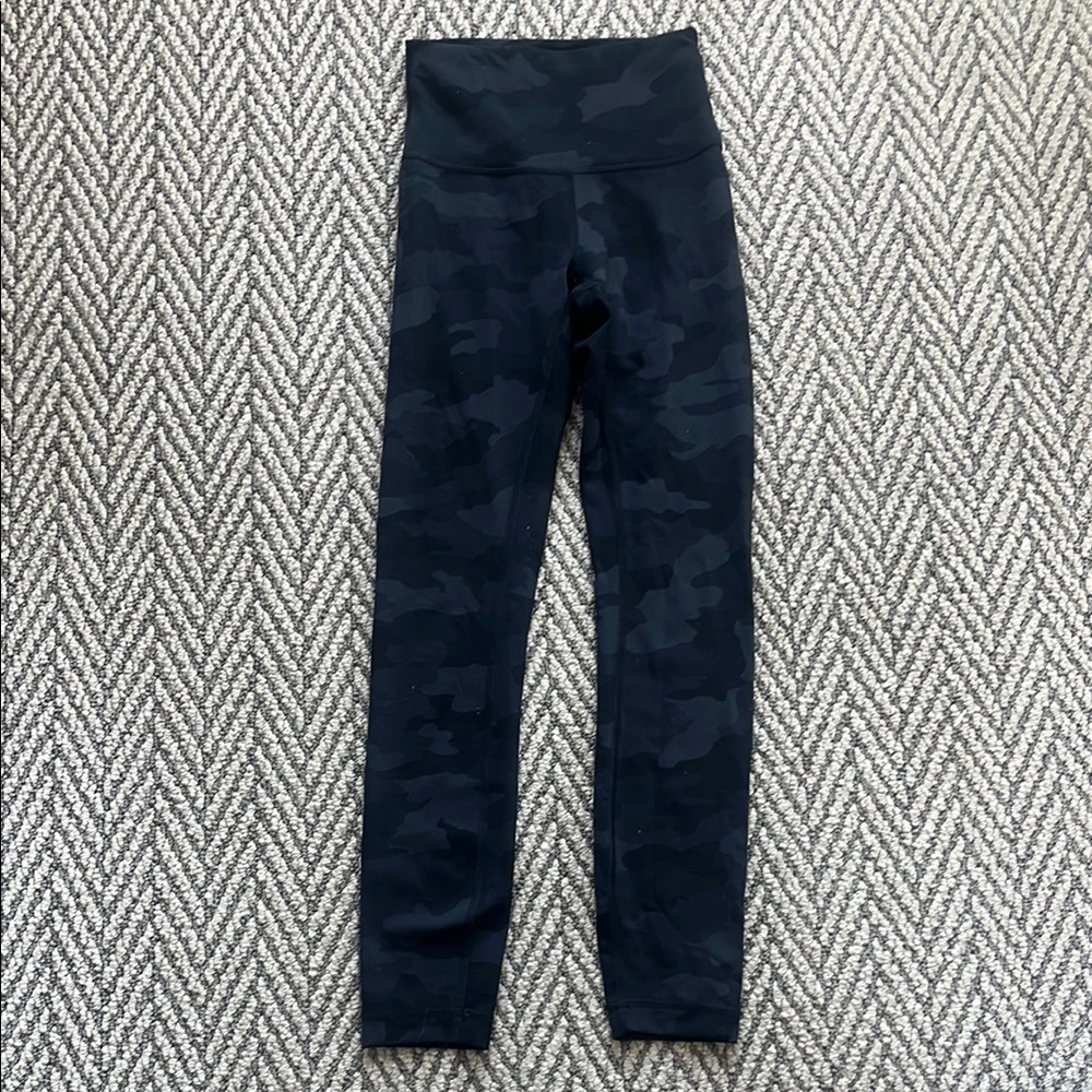 lululemon Black Camo Leggings